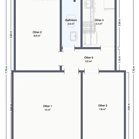 Homely 5 Person In Amager شقة